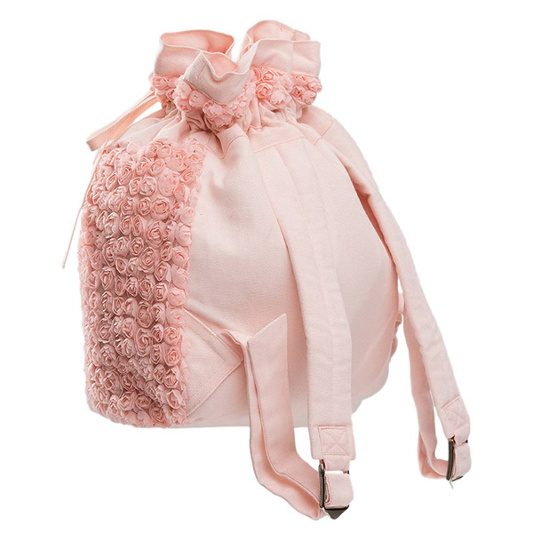 Rose tulle mesh dance backpack by Wear Moi