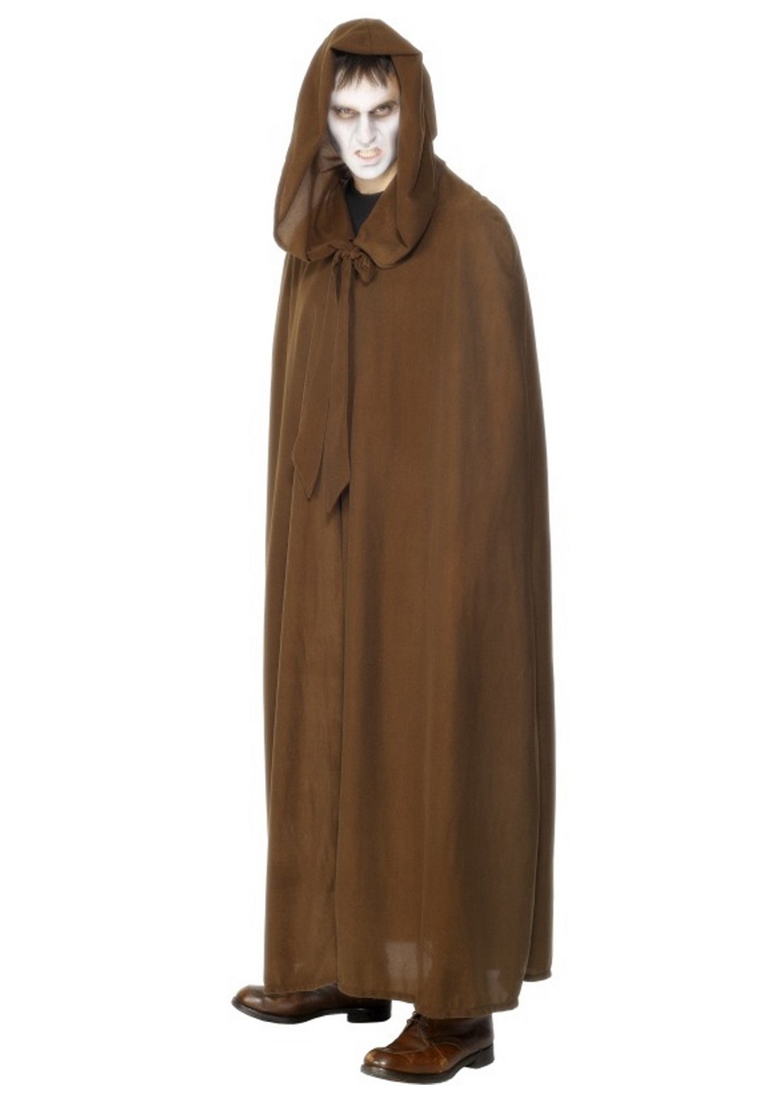Brown Gravekeeper Cloak Costume Male