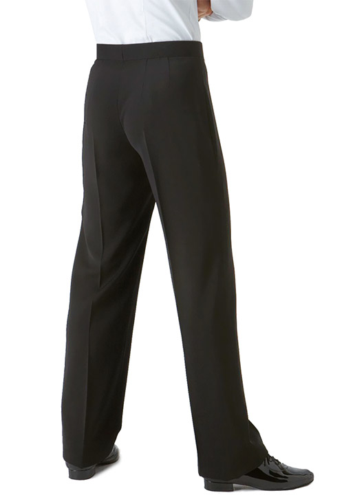 Men Ballroom Standard Trousers Back View