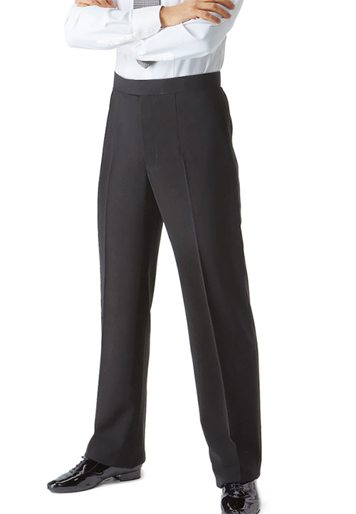 Men Ballroom Standard Trousers Front View