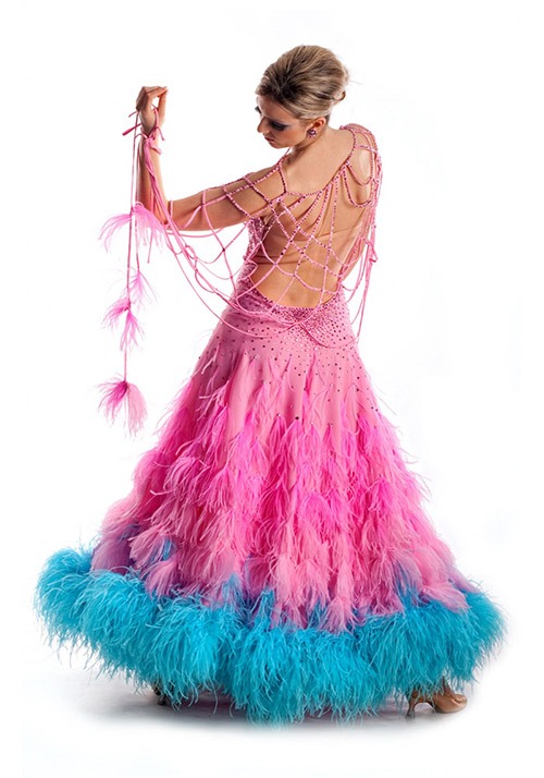 Fancy dress for women ballroom dancing