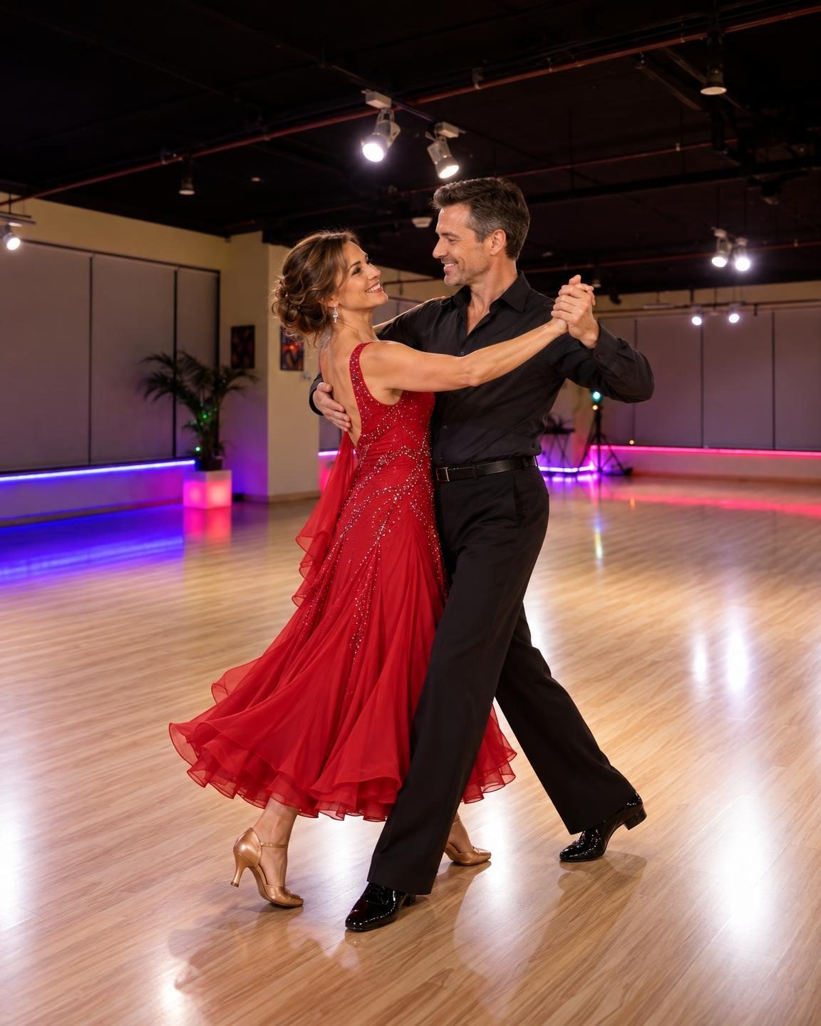 Индивидуальное занятие бальными танцами в студии Dance For You в Дубае